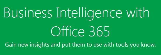 Business Intelligence with Office 365 – Joe Homnick