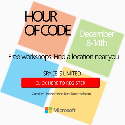 Hour of Code at Dadeland Microsoft Store