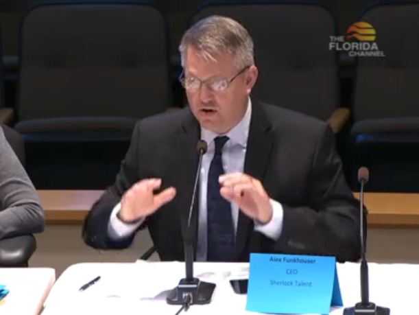 Video – Alex Funkhouser gives Testimony to the Senate Appropriations Subcommittee on Education