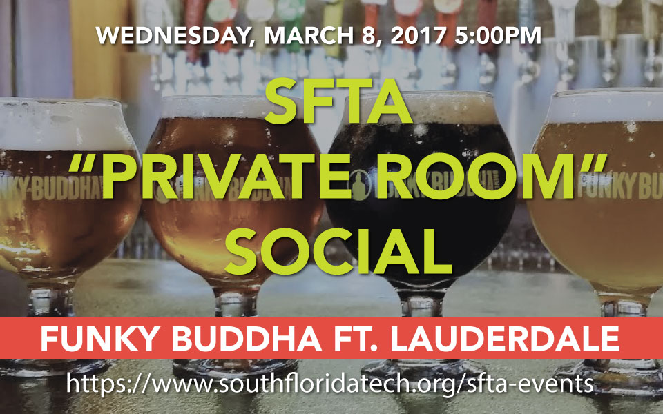 SFTA Funky Buddha “Private Room” Social