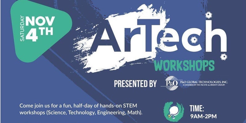 Join us: ArTech Workshops – STEM for Kids – Nov 4