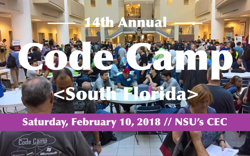 South Florida CodeCamp 2018