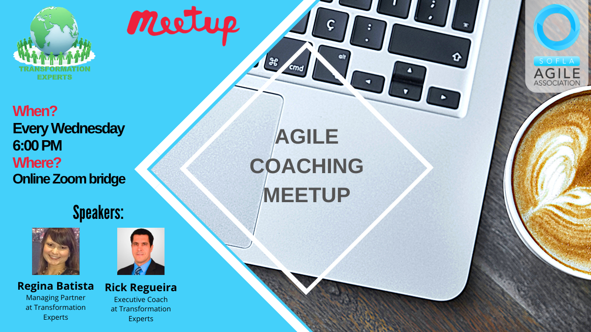 Weekly Agile Meetup with Certified Coaches