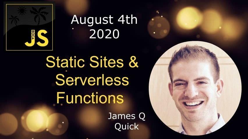 BOCAJS – Static Sites and Serverless Functions – A Dynamic Combination