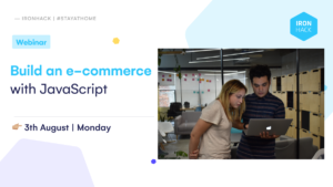 [WEBINAR] - Build an e-commerce with JavaScript @ Online event