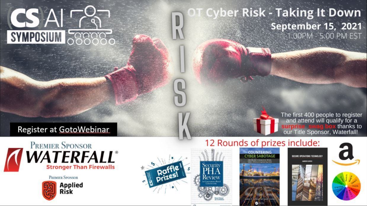 (CS)²AI Online™ Symposium: Knocking Out OT Cyber Risks (sponsored by Waterfall)