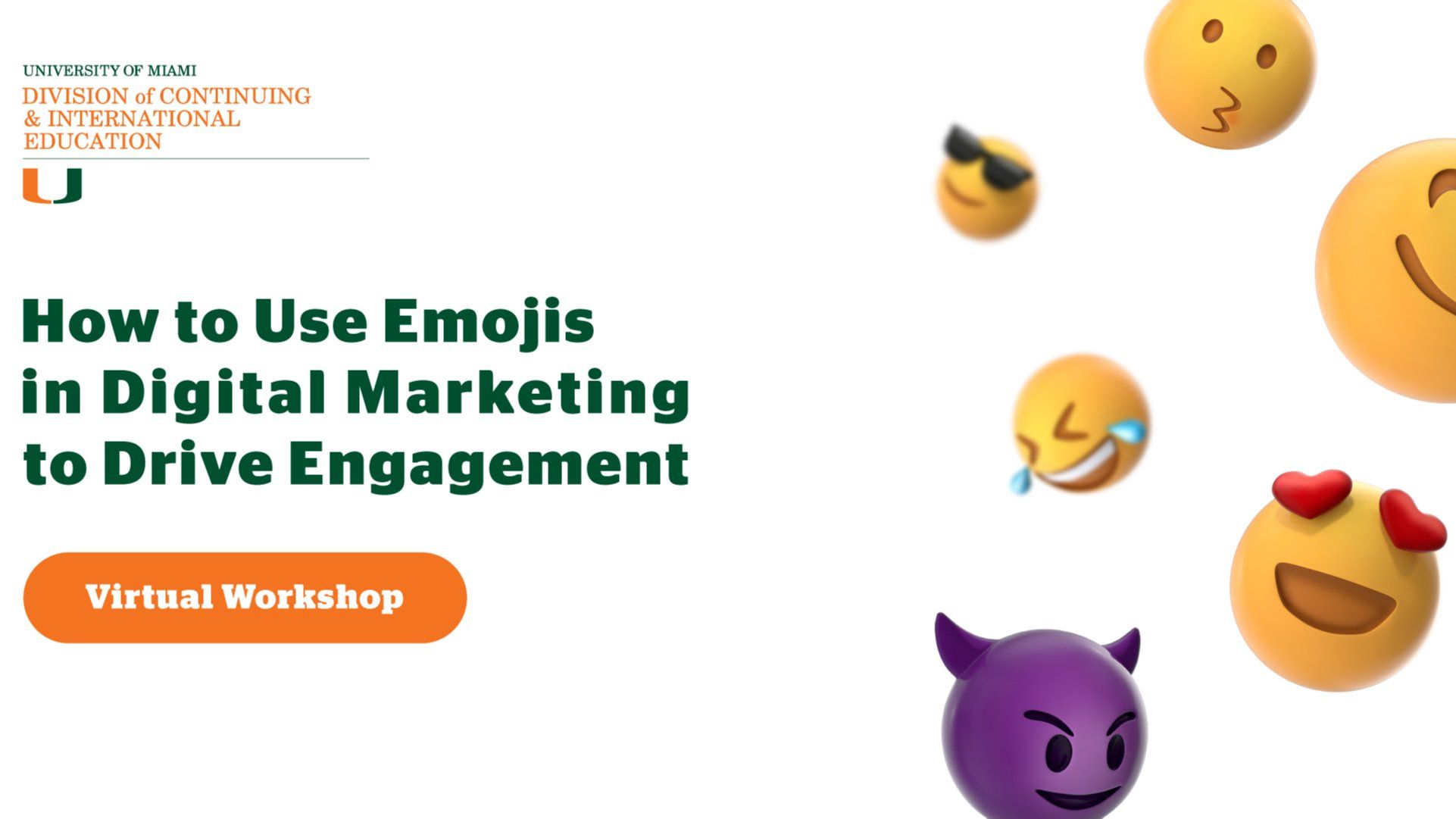 How to Use Emojis in Digital Marketing to Drive Engagement | Virtual Workshop