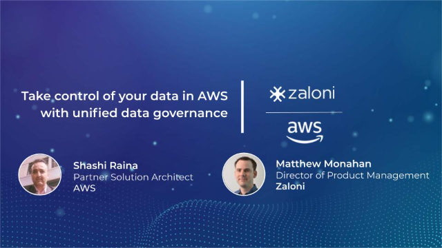 Unified AWS Data Governance