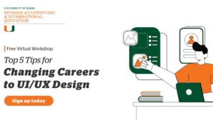 PRE-RECORDED: Top 5 Tips for Changing Careers to UI/UX Design | Virtual Event @ Online event