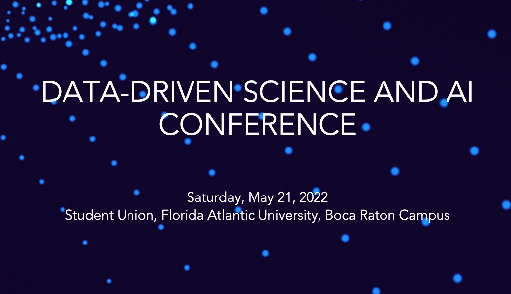 FAU – Data-Driven Science and AI Conference – May 21
