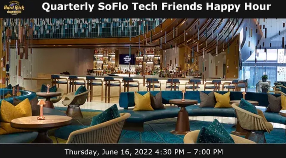 June Quarterly SoFlo Tech Friends Happy hour