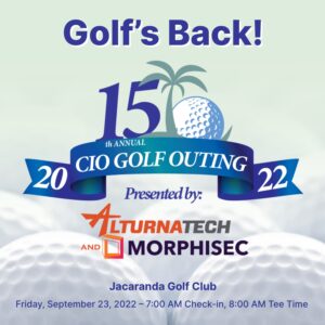 Golf's Back! 15th Annual CIO Golf Outing - Jacaranda! Friday, Sept 23 @ Jacaranda Golf Course | Plantation | Florida | United States
