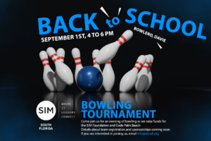 SIM South Florida Back to School Bowling Tournament Fundraiser @ Bowlero Davie | Davie | Florida | United States