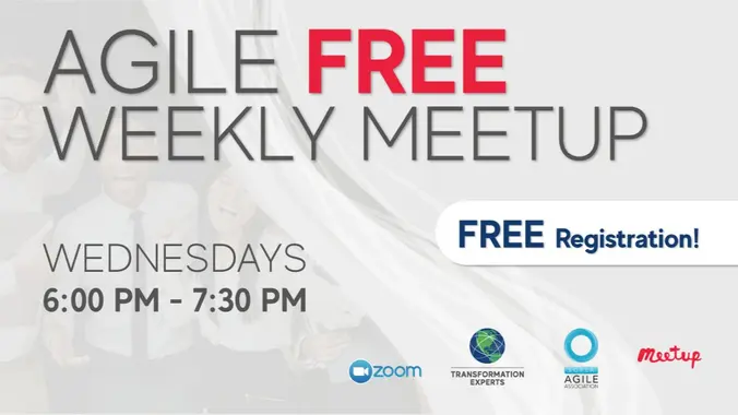 Agile FREE Weekly Meetup