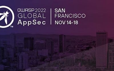2022 OWASP Global AppSec San Francisco – Nov 14-18
