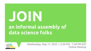 JOIN, an informal assembly of data science folks @ Online event
