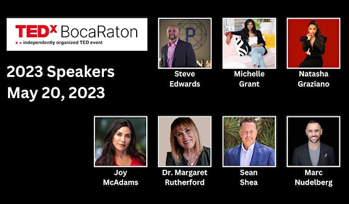🎤 TEDxBocaRaton 2023 – May 20