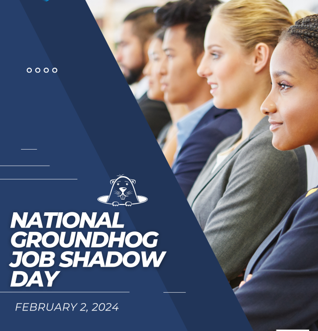 🕴️join the excitement! Host high school students on “National Groundhog Job Shadow Day” – Throughout Feb
